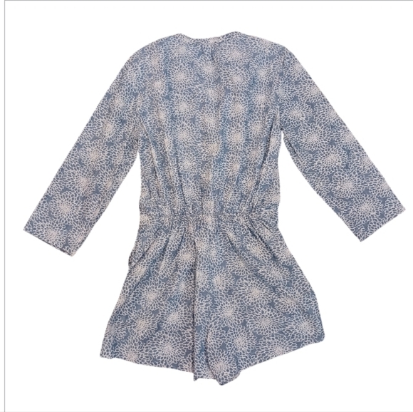 J. Crew Mercantile Floral Shorts Romper - Picture 3 of 9